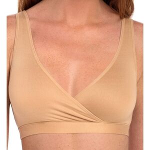 Secret Treasures Wire Free Sleep Bra Wrap Front Bralette Nursing Maternity